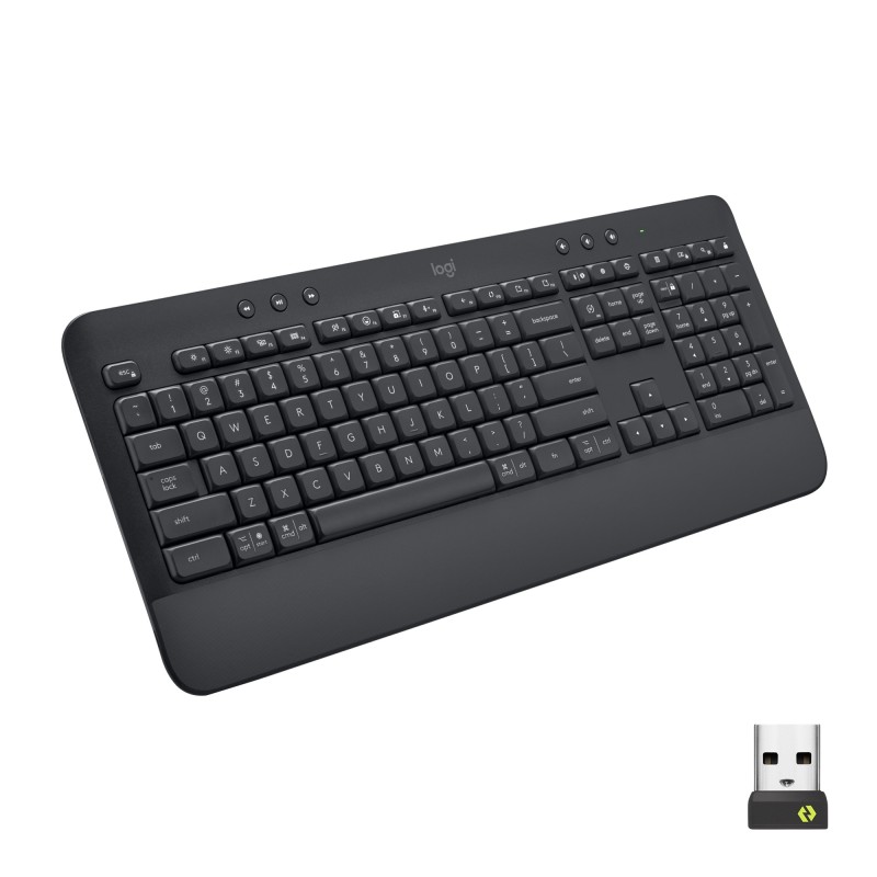 Logitech Signature K650 Graphite - Kabellose Tastatur CH-Layout (Schweiz)